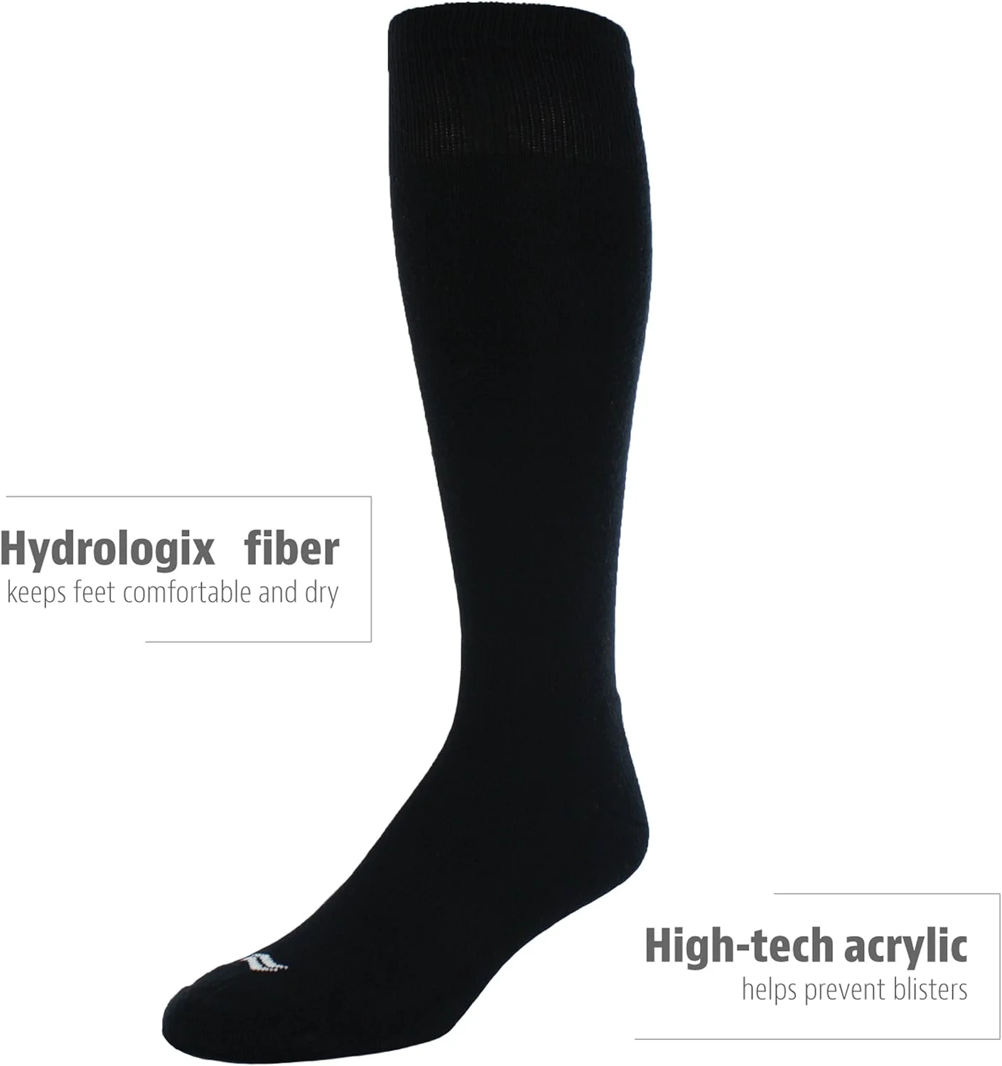 جوراب ساق بلند ورزشی مردانه و پسرانه ساف سول RBI (دو جفت)