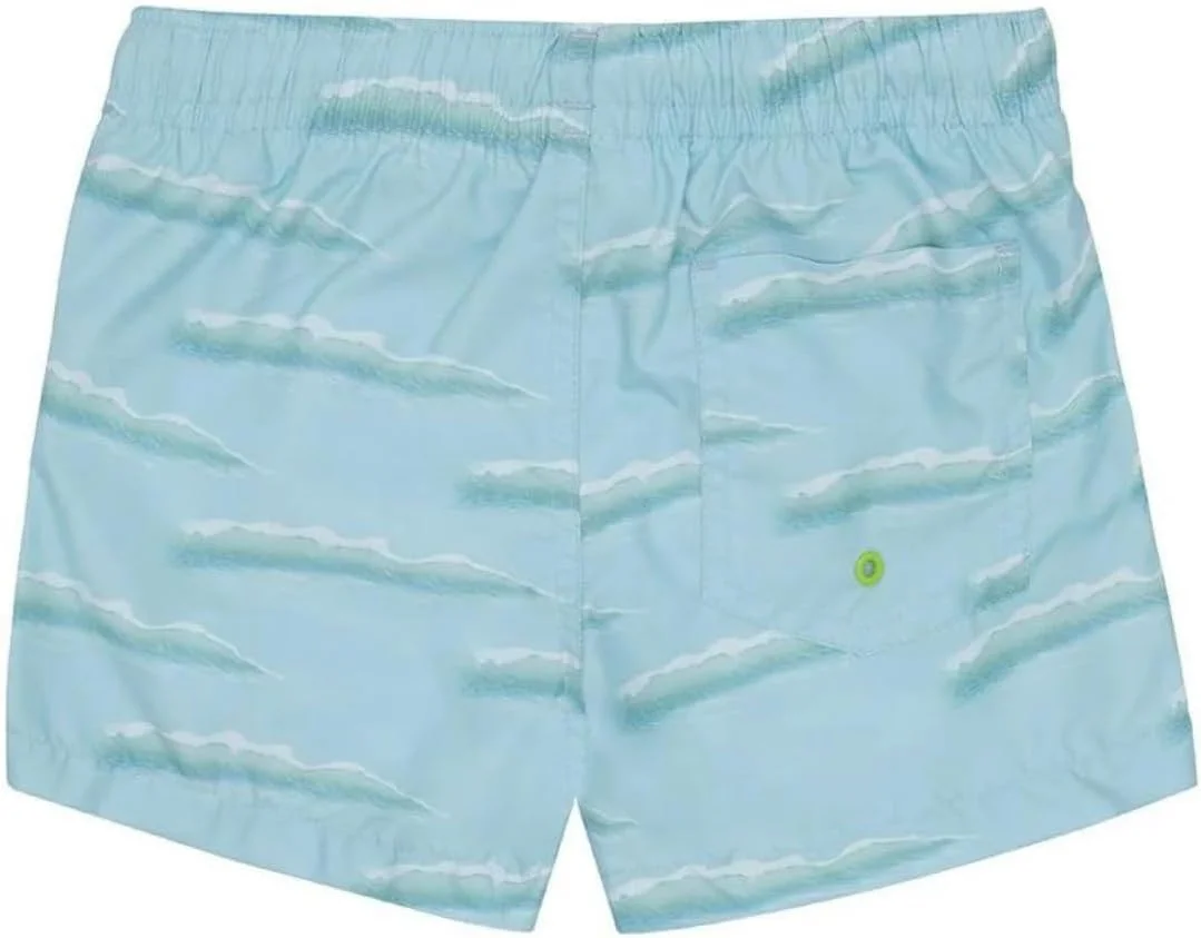 شورت شنا بچگانه اسلیپ استاپ، محافظت در برابر آفتاب UPF 50+، شورت های آب خشک شونده سریع - شورت شنا - شورت شنای موج سوار جونیور