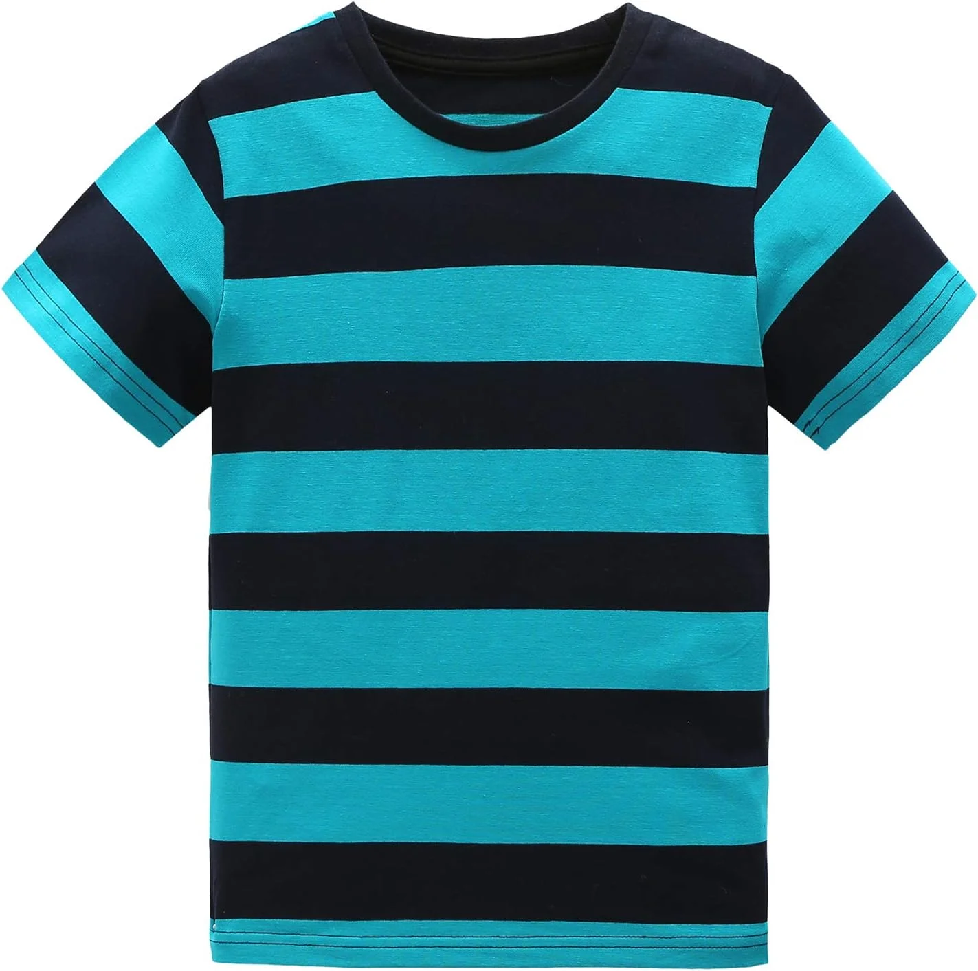 تی شرت آستین کوتاه پسرانه، تی شرت راه راه بچگانه، تاپ تی شرت دخترانه و پسرانه، مناسب سنین 1 تا 10 سال