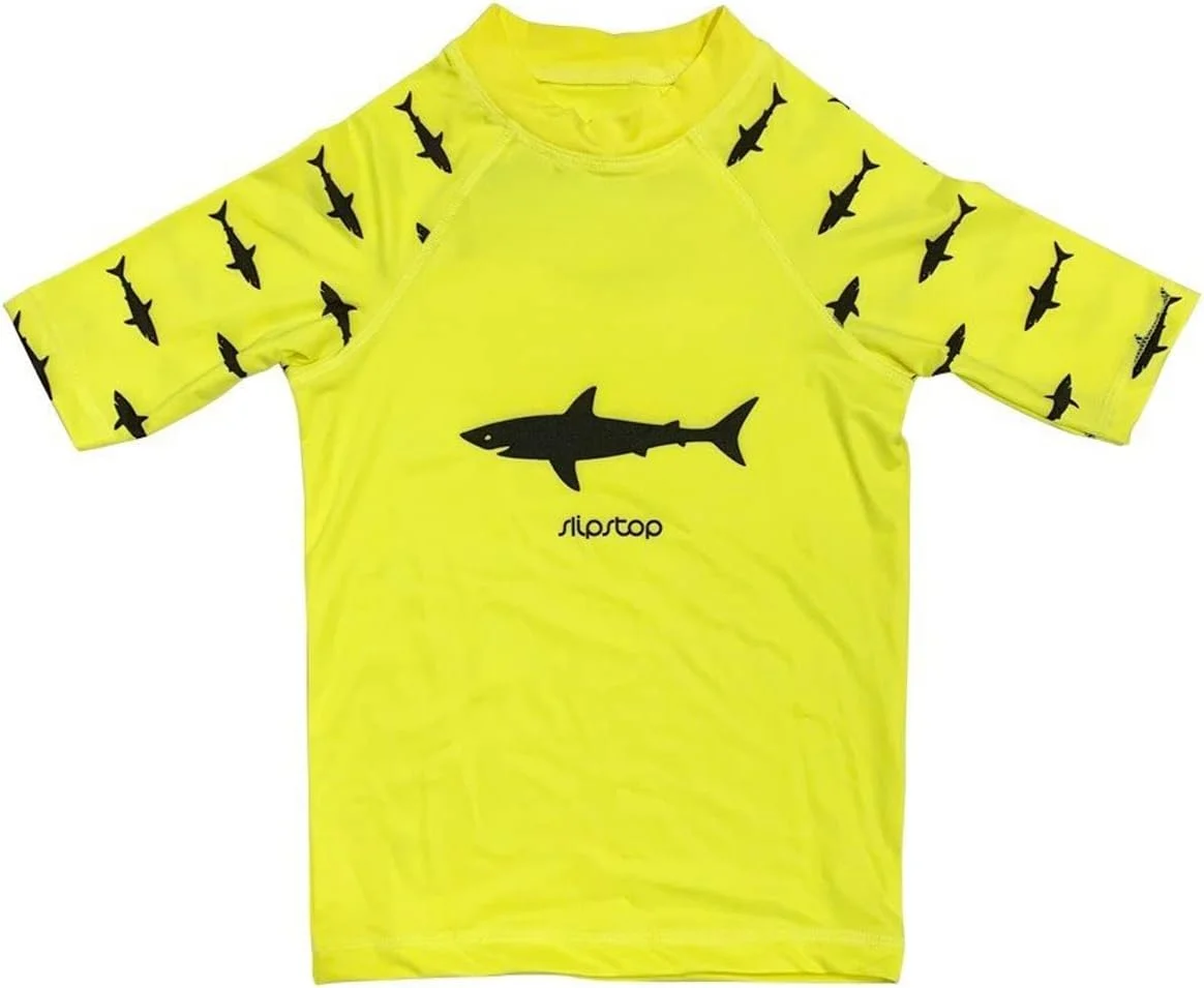 تی شرت شنای آستین کوتاه محافظ در برابر آفتاب با UPF 50+ برای کودکان - بسته تی شرت شنای جونیور با قابلیت خشک شدن سریع