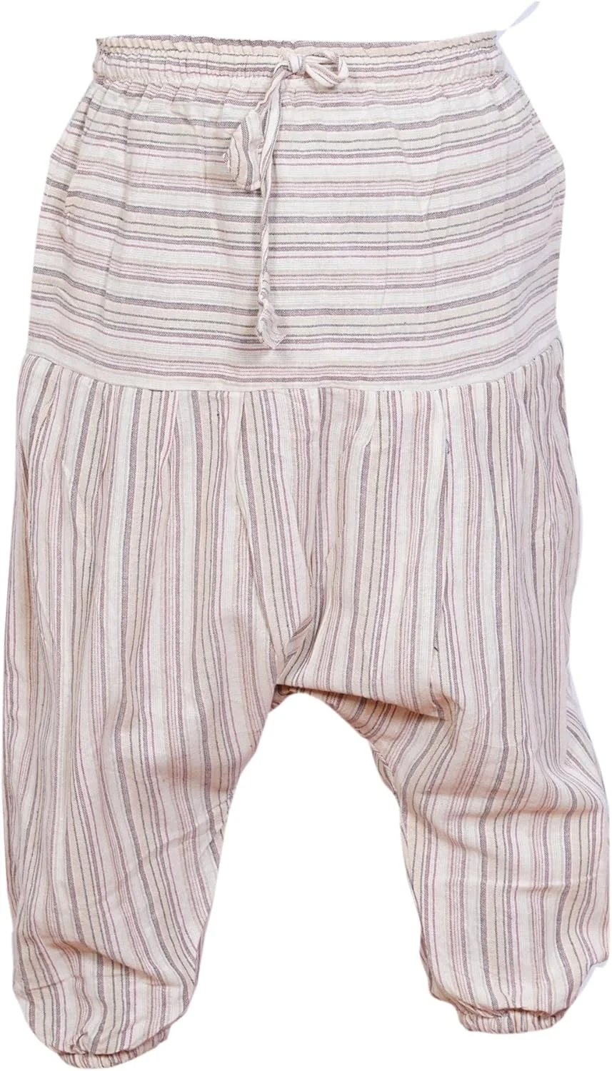 شلوار راحتی بچه گانه طرح هیپی، مدل بوهو، گشاد، رنگارنگ، سبک رترو و راحت