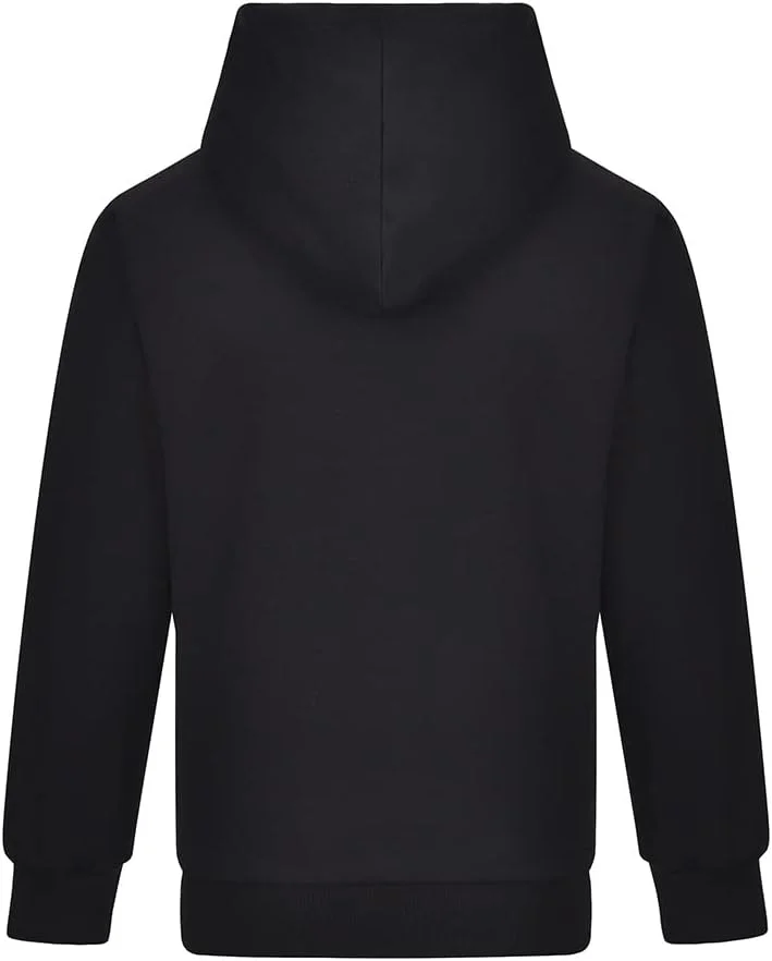 ست لباس پسرانه آستین بلند شامل سویشرت و شلوار، هودی، مناسب کودکان، لباس های مد روز آبی مشکی (مشکی A، 7-8 سال)