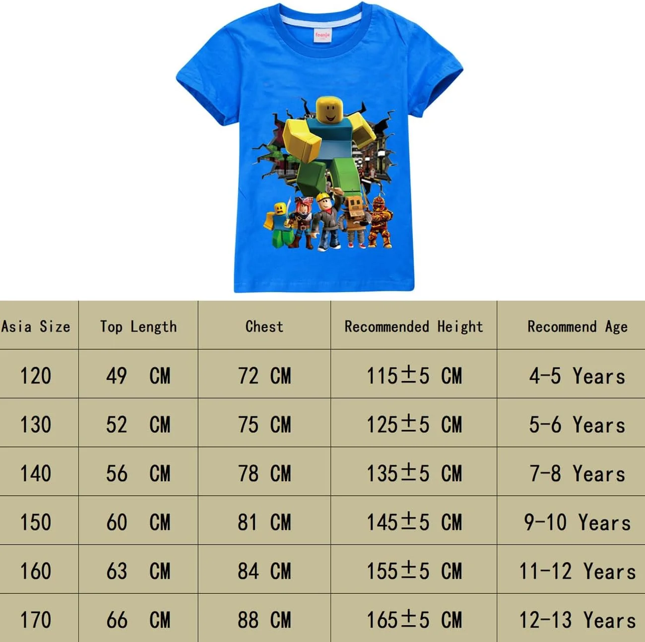 تی شرت آستین کوتاه برای کودکان، پسرانه و دخترانه، مناسب ۲ تا ۱۳ سال تی شرت آستین کوتاه برای کودکان، پسرانه و دخترانه، مناسب ۲ تا ۱۳ سال