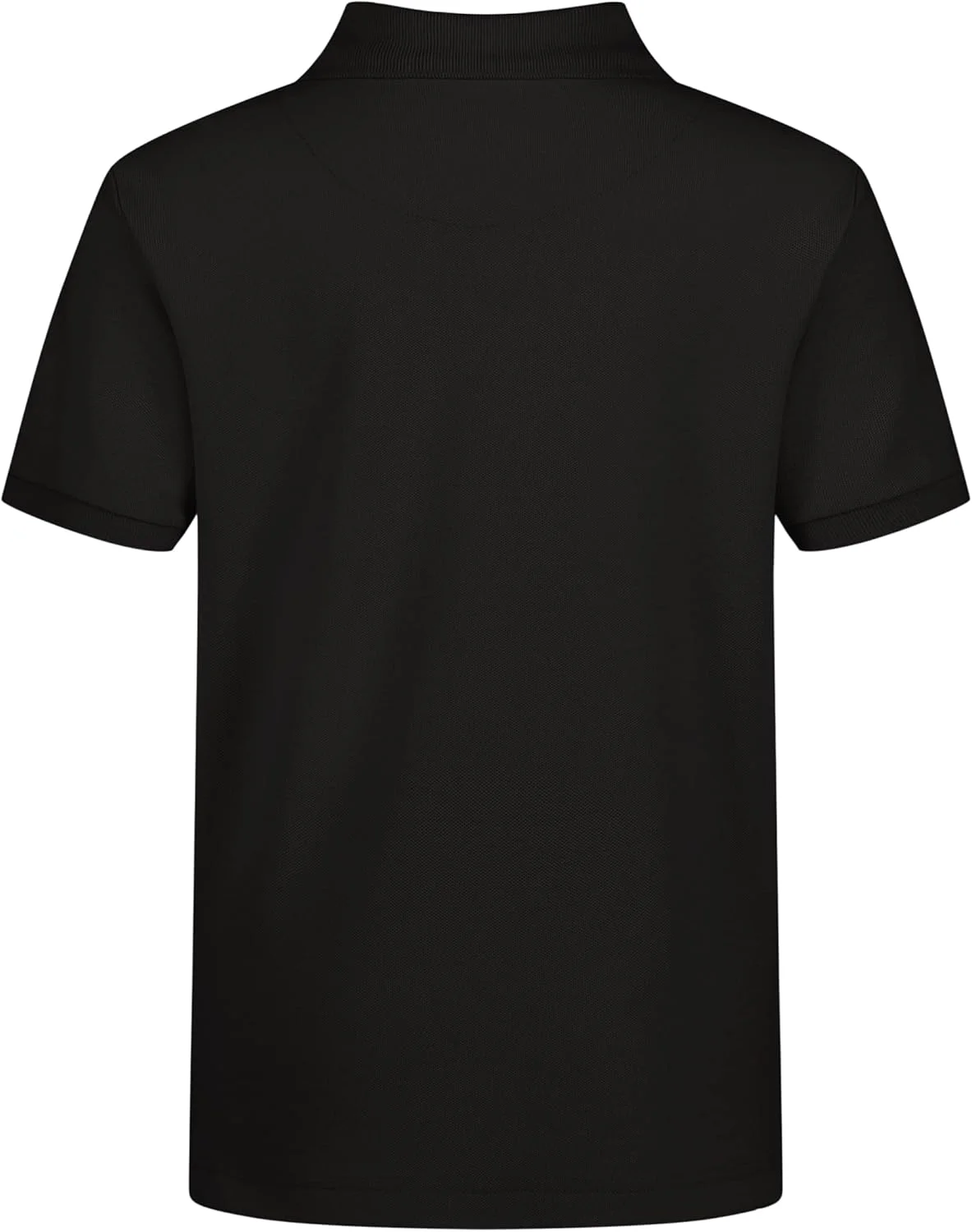 پولوشرت آستین کوتاه پسرانه IZOD، مشکی، سایز 6