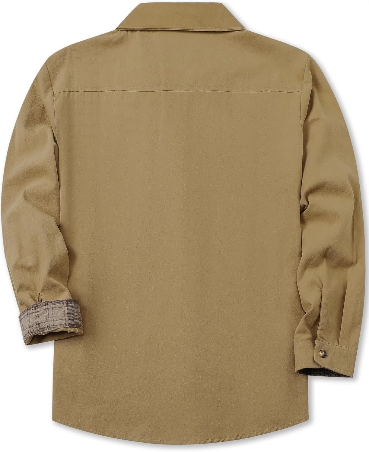 پیراهن های فلانل مردانه و پسرانه SANGTREE آستین بلند دکمه دار با دو جیب روی سینه، از 5 سال تا 4XL پیراهن های فلانل مردانه و پسرانه SANGTREE آستین بلند دکمه دار با دو جیب روی سینه، از 5 سال تا 4XL