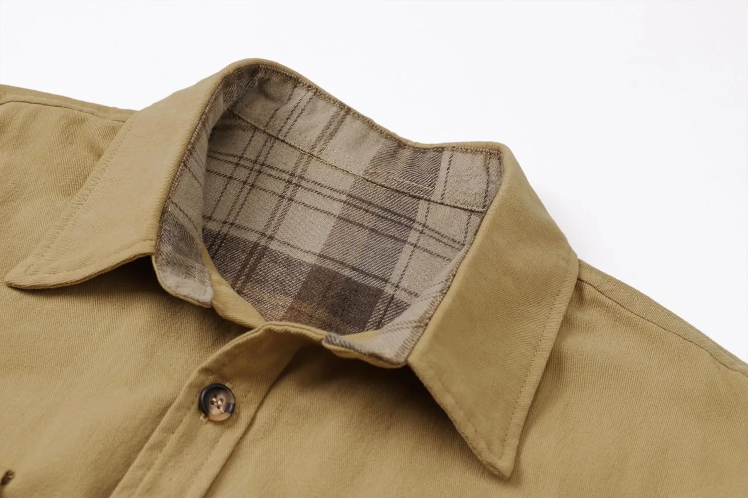 پیراهن های فلانل مردانه و پسرانه SANGTREE آستین بلند دکمه دار با دو جیب روی سینه، از 5 سال تا 4XL پیراهن های فلانل مردانه و پسرانه SANGTREE آستین بلند دکمه دار با دو جیب روی سینه، از 5 سال تا 4XL