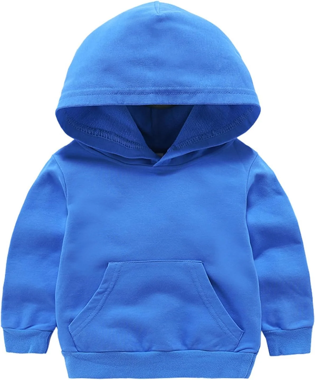 پلیور بچه گانه RUIBETYHUA برای پسران و دختران، پنبه ای، کلاه دار، آستین بلند، مناسب سنین 1 تا 7 سال