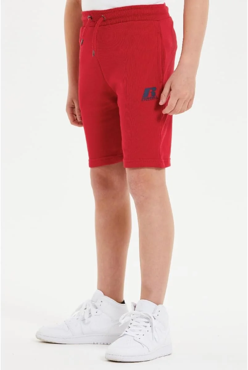 شورت پسرانه راسل اتلتیک مدل RSL0022668 لوگو نوزادی رنگ انگوری