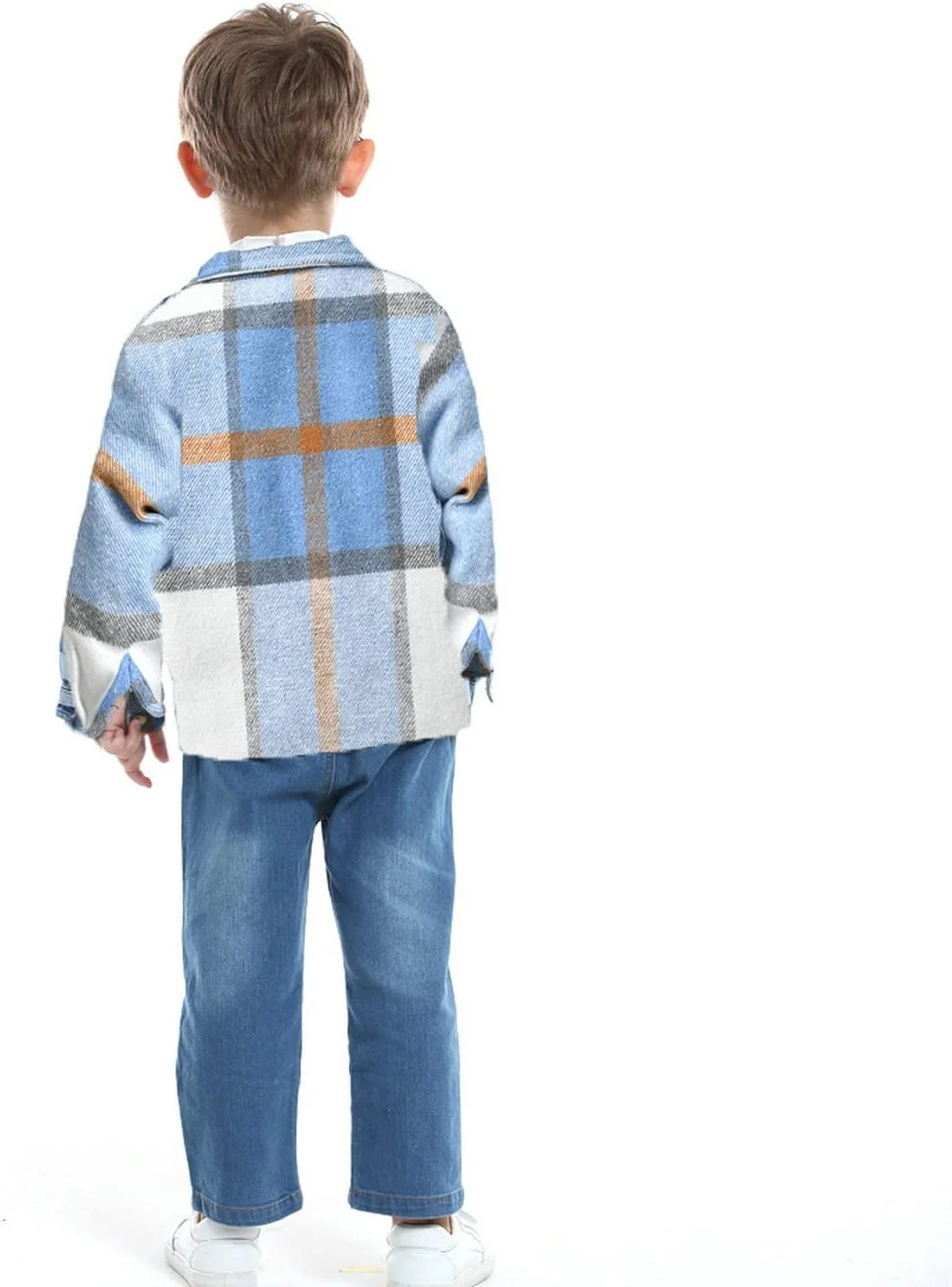 پیراهن های چهارخانه آستین بلند دکمه دار پسرانه مناسب فصل پاییز و زمستان