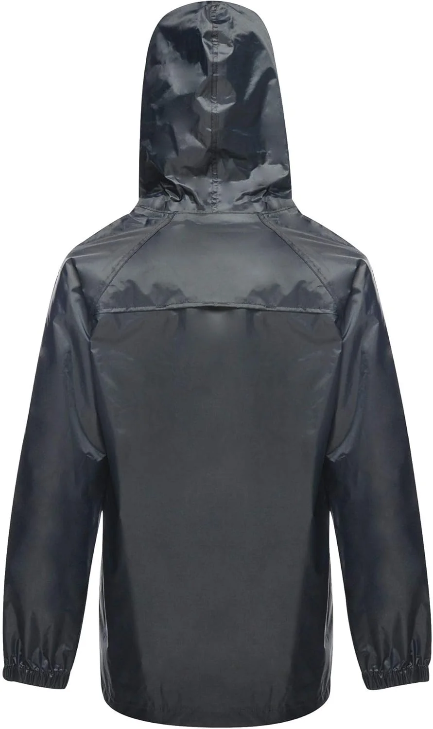 کاپشن ضدآب کلاهدار کودکانه Regatta Children's Professional Kids Pro Stormbreak با جزئیات بازتابنده ایمنی