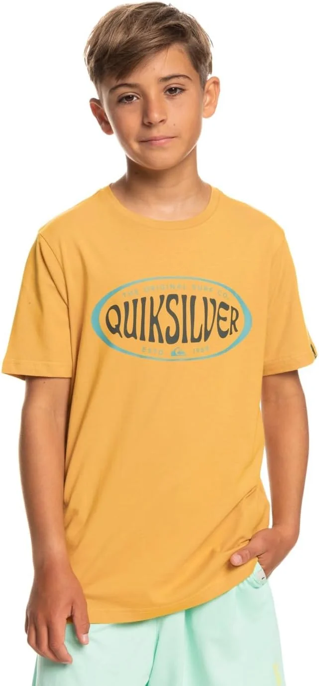 تی شرت پسرانه کوئیک سیلور مدل In Circles Ss YTH (بسته 1 عددی)
