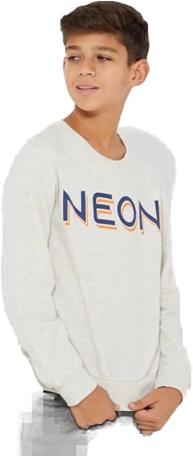 هودی کلاه دار طرح دار غیر رسمی نوزادان و کودکان خاکستری