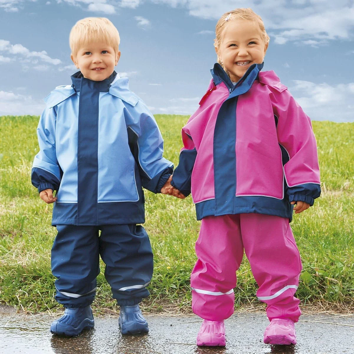 پلی شوز ژاکت بارانی 3 در 1 مدل 408621، ژاکت و بارانی بچگانه یونیسکس