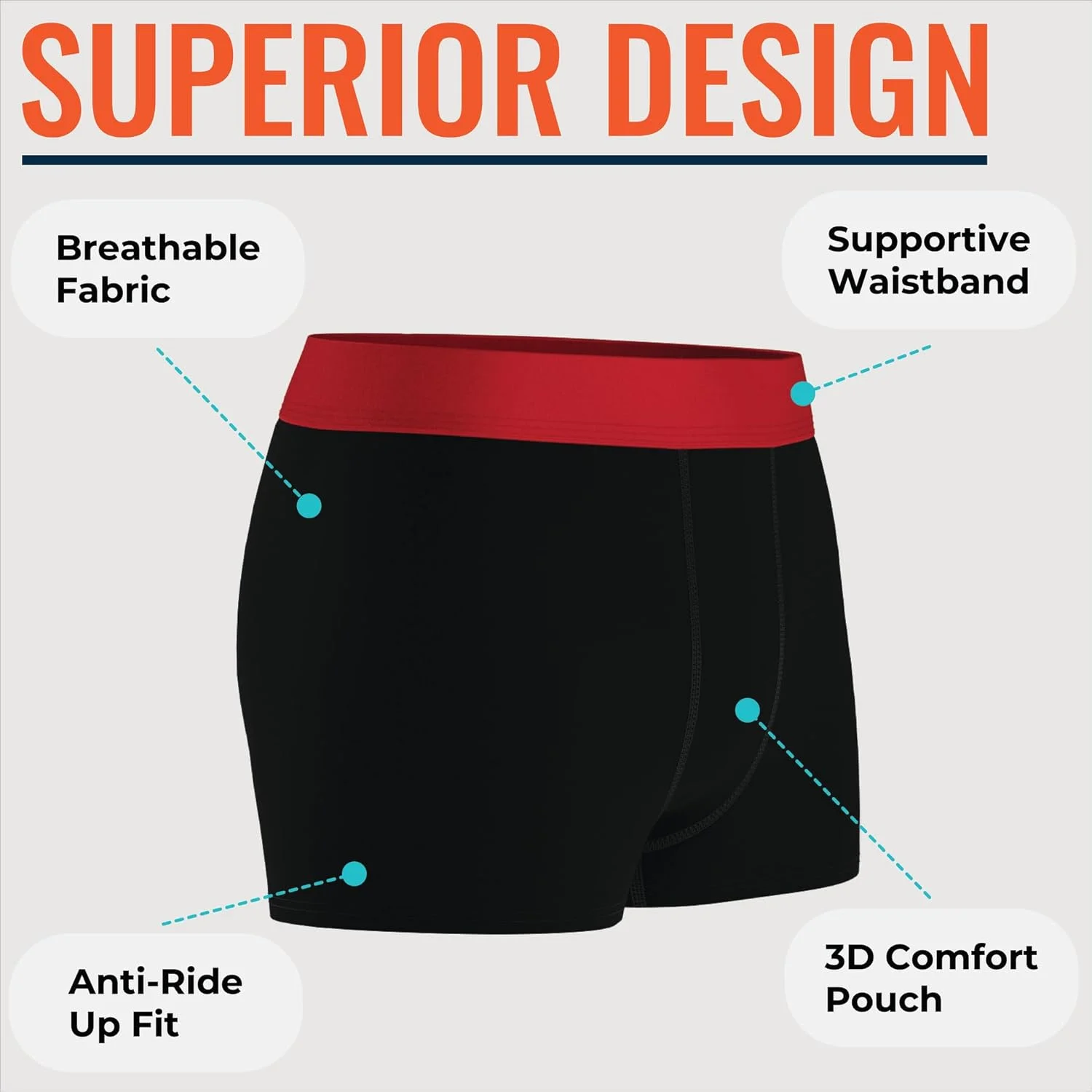 شورت باکسر پسرانه پیر کالوینی