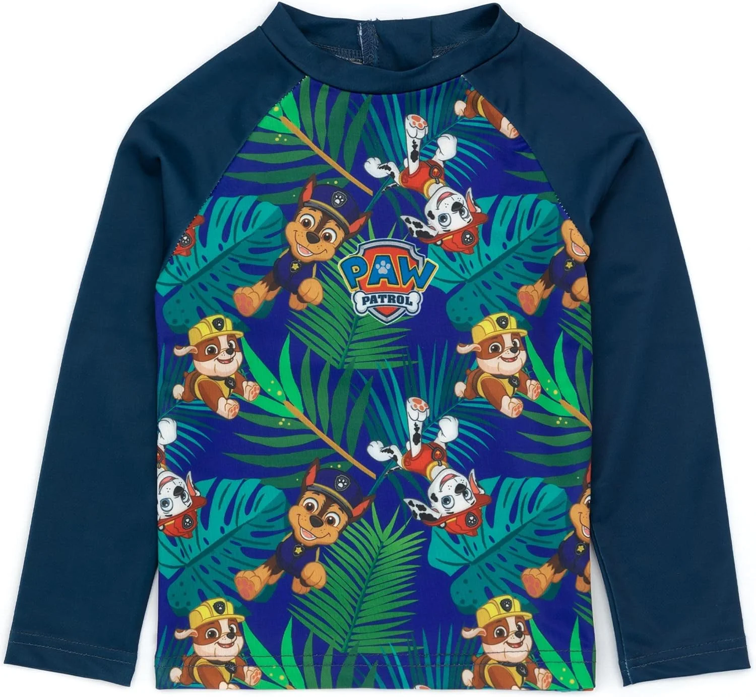 لباس شنای پسرانه سگ های نگهبان | تیشرت و شلوارک دو تکه آبی یا سرمه ای مناسب کودکان نوپا | مارشال، رابل، چیس لباس شنای پسرانه سگ های نگهبان | تیشرت و شلوارک دو تکه آبی یا سرمه ای مناسب کودکان نوپا | مارشال، رابل، چیس