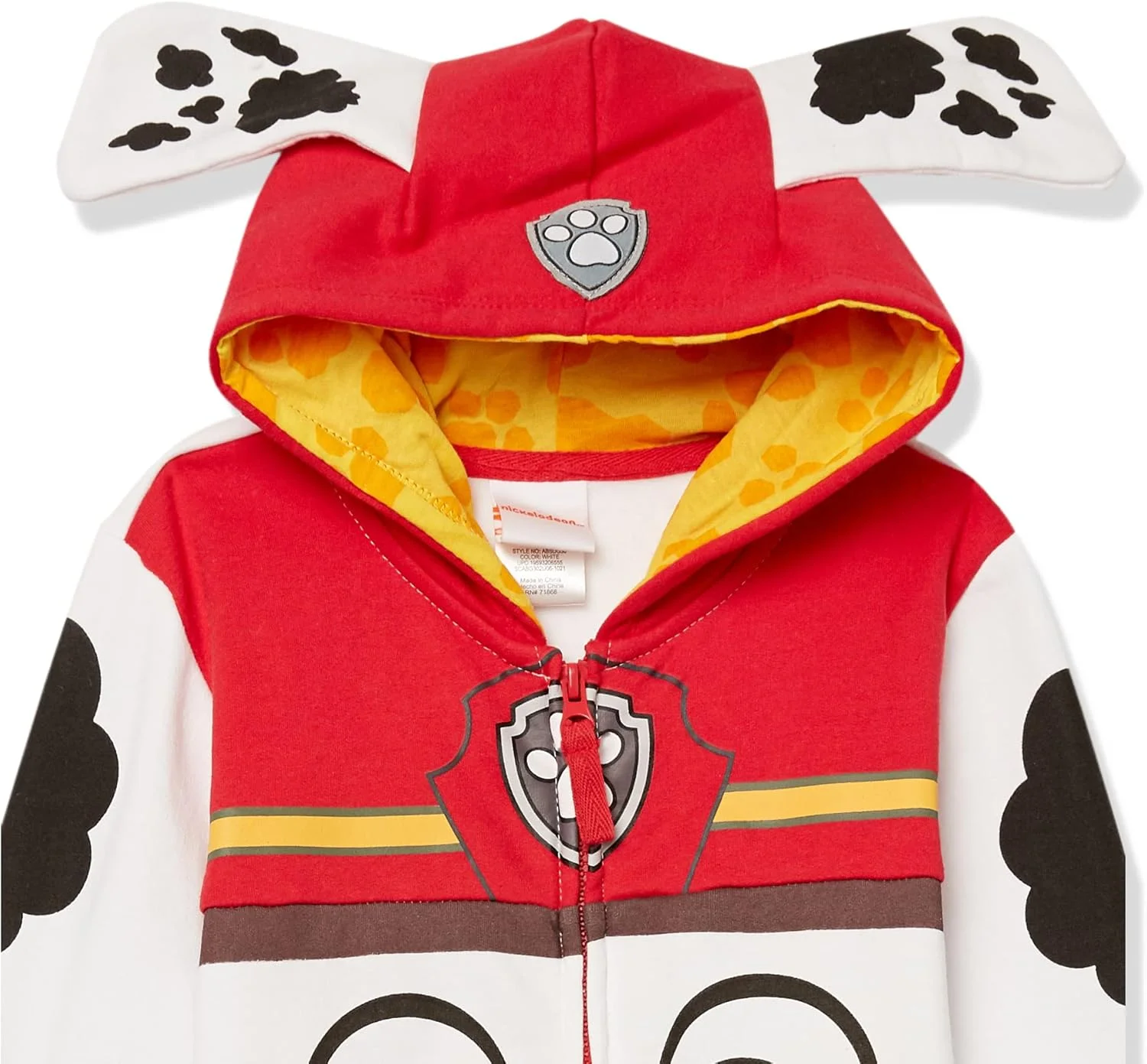 هودی پسرانه طرح سگ های نگهبان با کلاه و گوش های آویزان هودی پسرانه طرح سگ های نگهبان با کلاه و گوش های آویزان