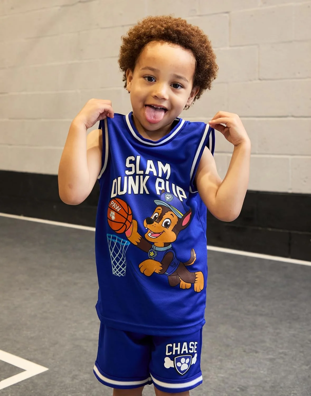 ست تیشرت و شلوارک بسکتبال پسرانه سگ های نگهبان | ست دو تکه کامل لباس ورزشی بچه گانه | ست لباس ورزشی هماهنگ بچه گانه | هدیه پوشاک با طرح کارتونی