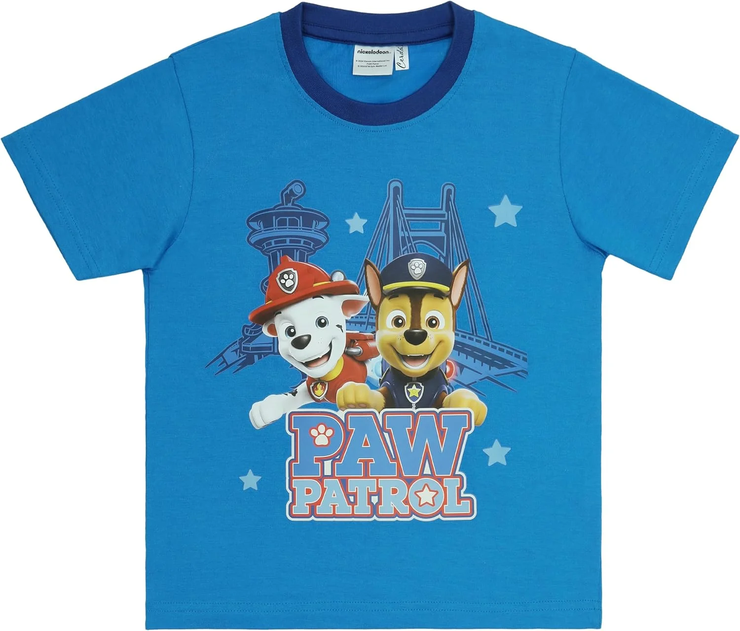 لباس خواب پسرانه سگ های نگهبان طرح چیس و مارشال