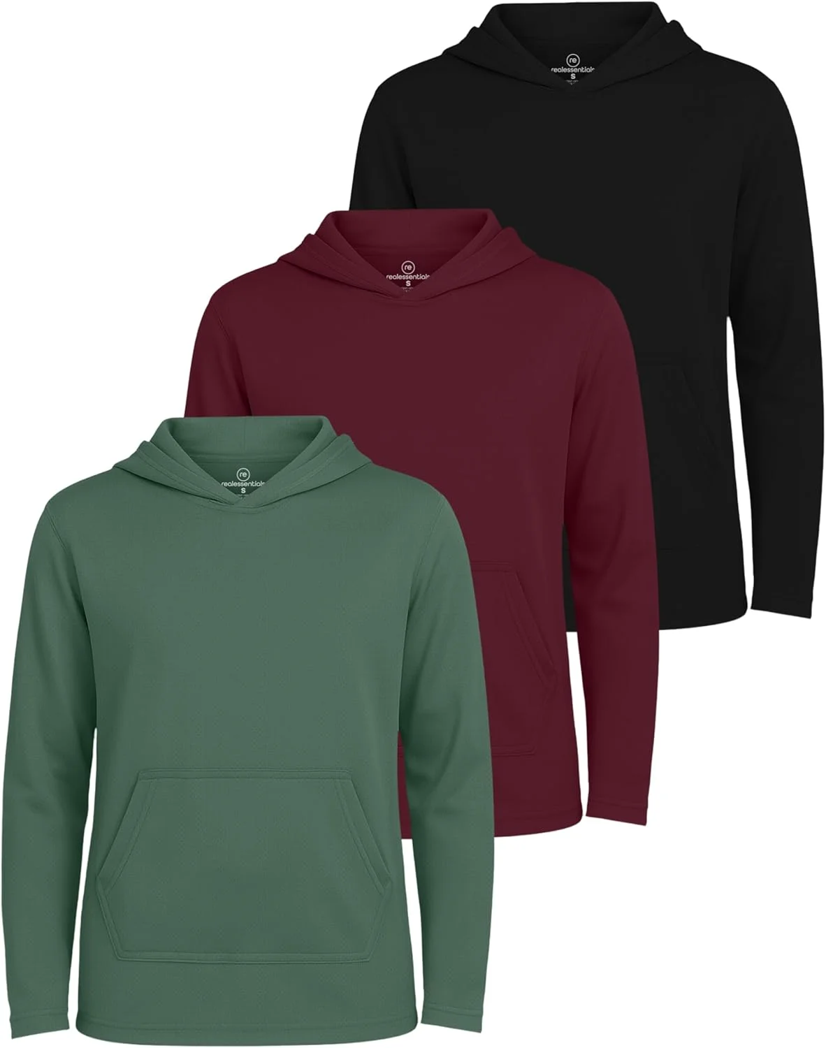 ست 3 عددی: هودی و سویشرت پسرانه دخترانه نوجوان آستین بلند ورزشی مناسب باشگاه و تمرین، لباس گرم و نرم کودک - ست 4، XS (4/5)