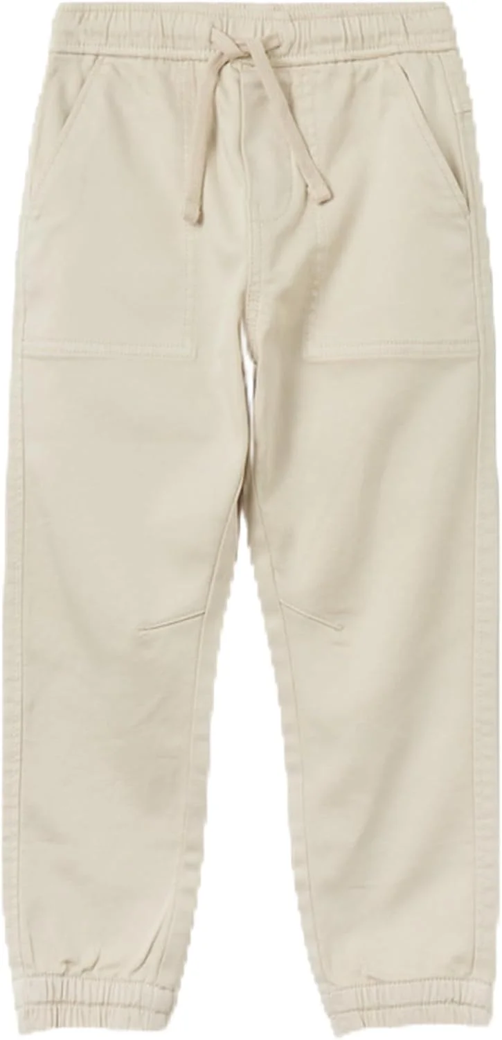 شلوار جاگر کشی نخی پسرانه OVS با بند کشی