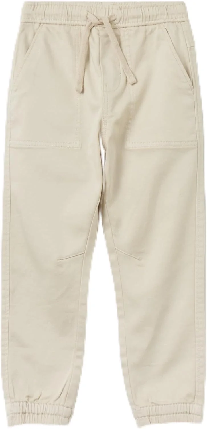 شلوار جاگر کشی نخی پسرانه OVS با بند کشی