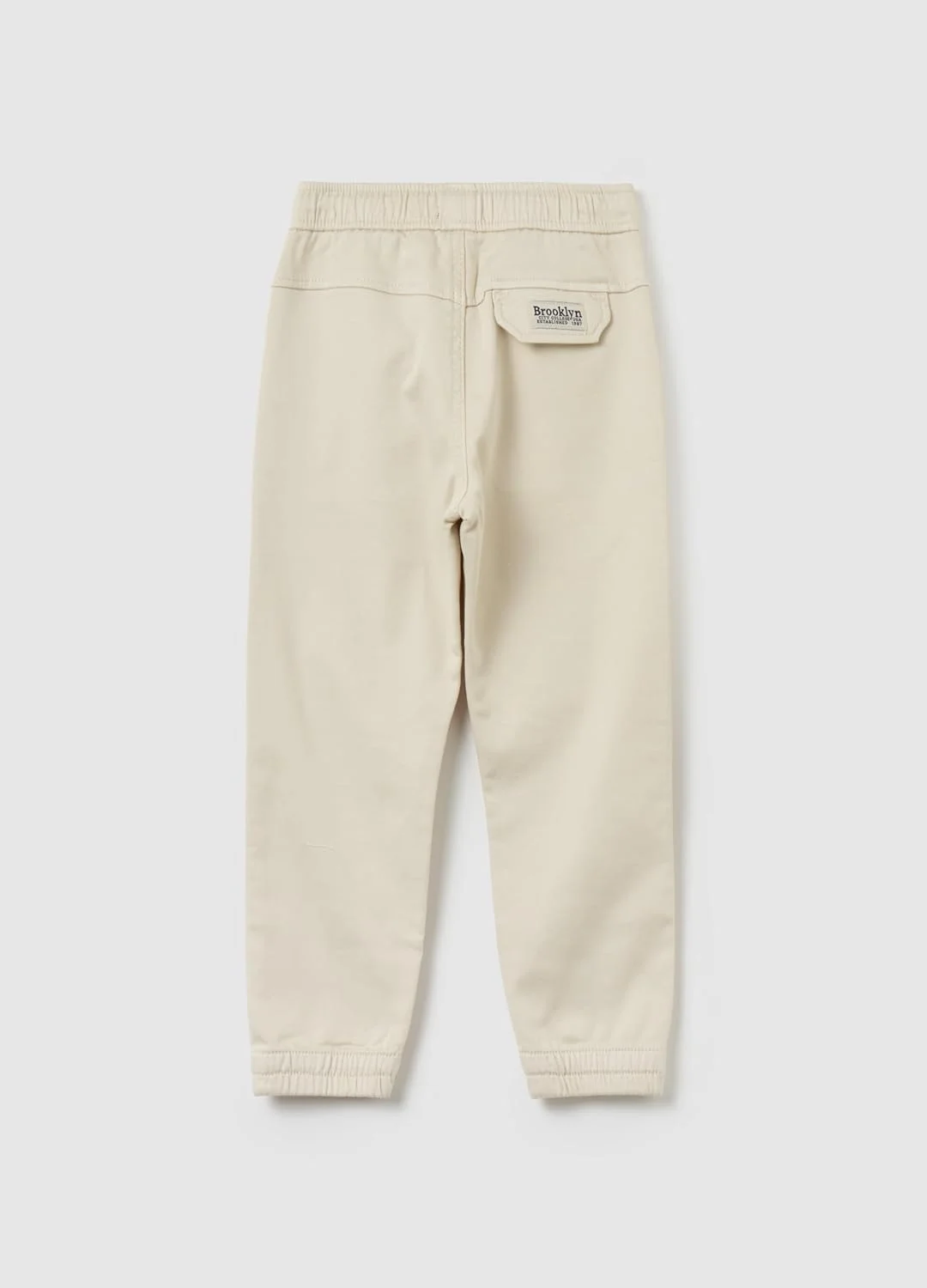 شلوار جاگر کشی نخی پسرانه OVS با بند کشی