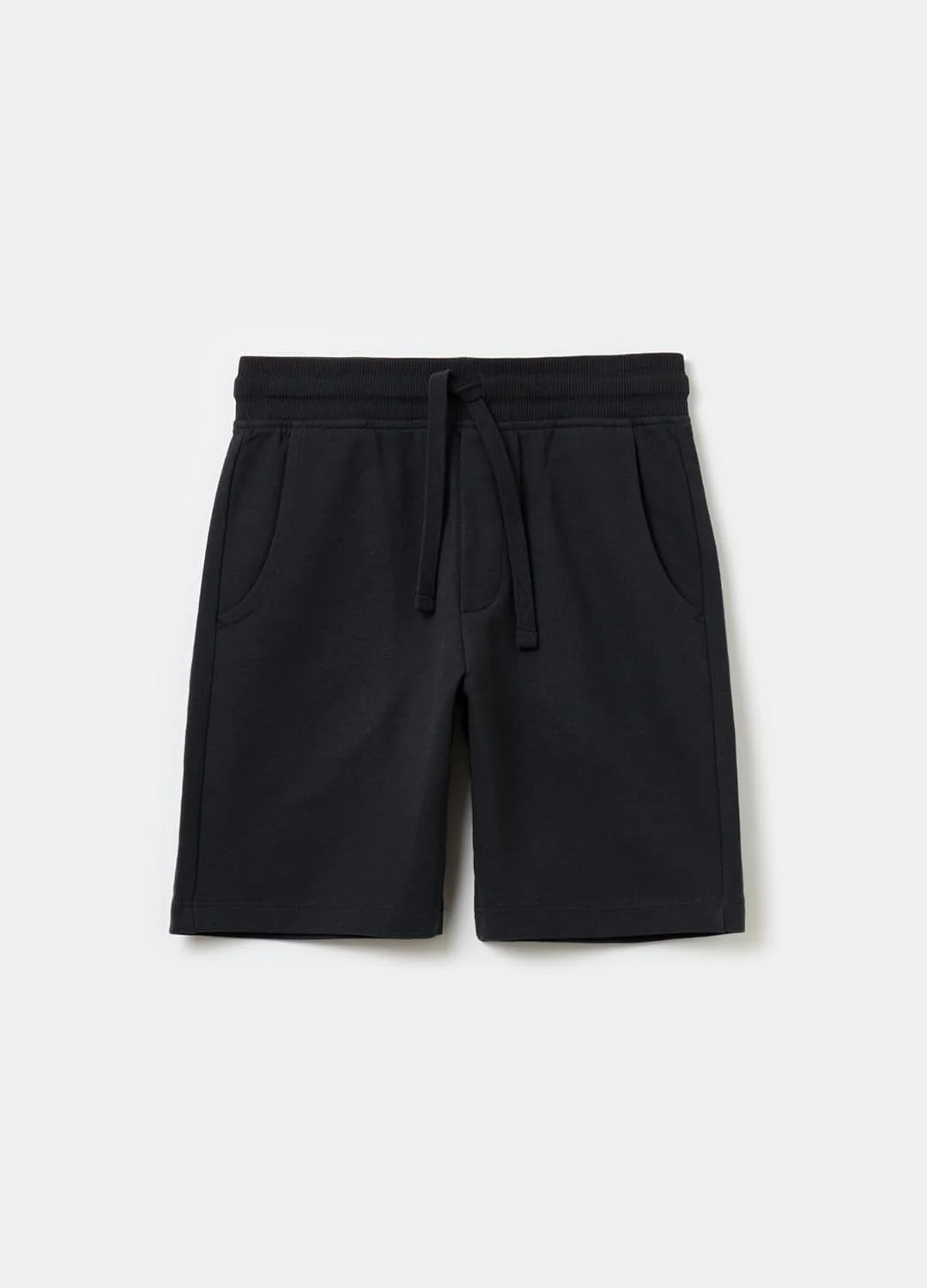 شلوارک برمودا پسرانه پشمی خاکستری OVS مدل 2035016 با بند کشی