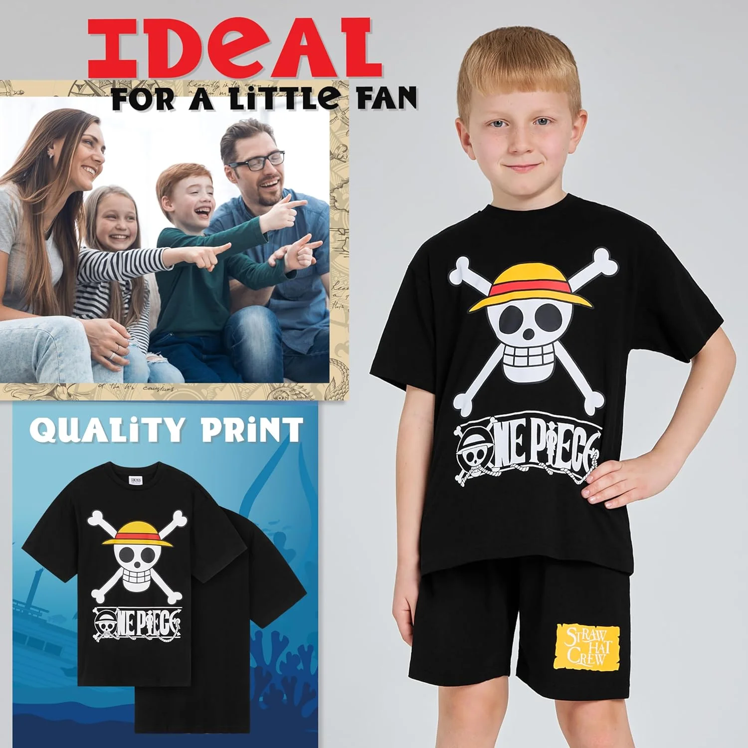 ست لباس خواب پسرانه تکه ای، ست لباس خواب کوتاه