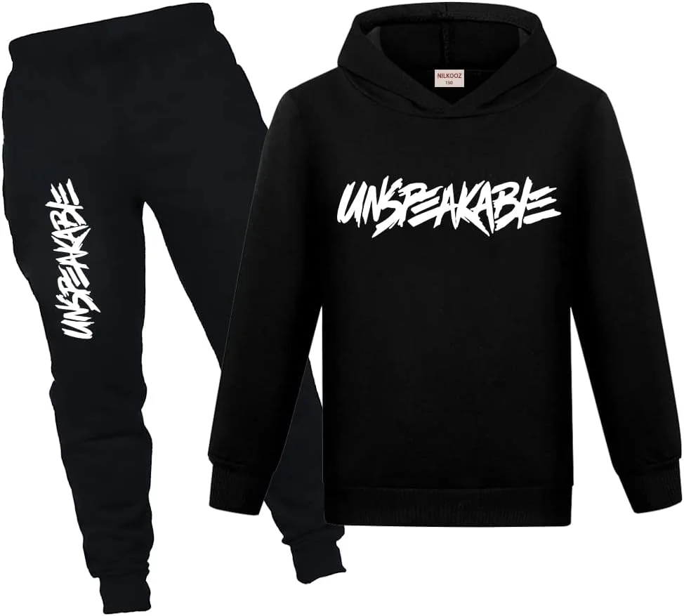 ست لباس ورزشی پسرانه NILKOOZ شامل هودی و شلوار، مناسب کودکان 1 تا 13 سال