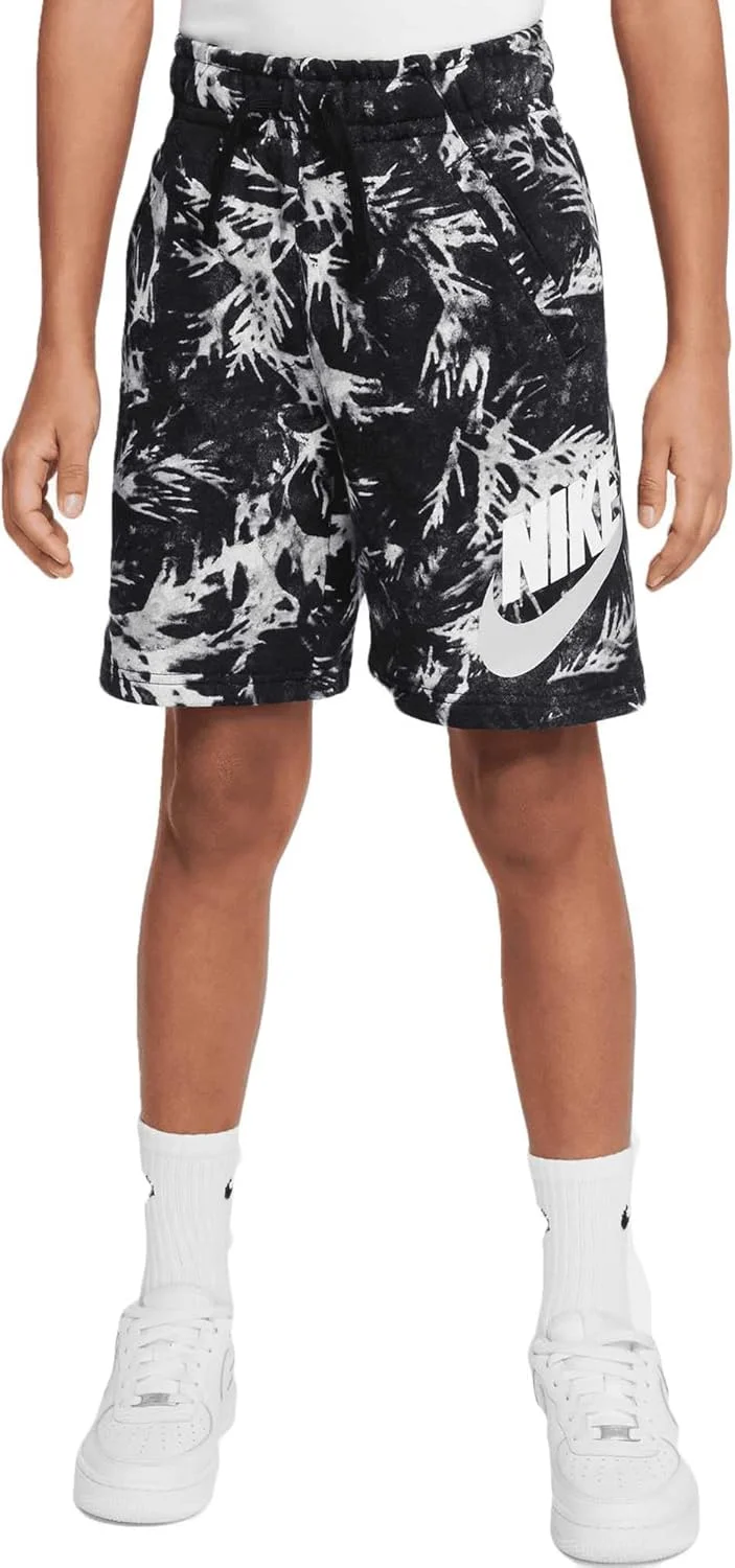 شورت نایکی NSW طرح چاپی (بچه های کوچک/بچه های بزرگ) مشکی