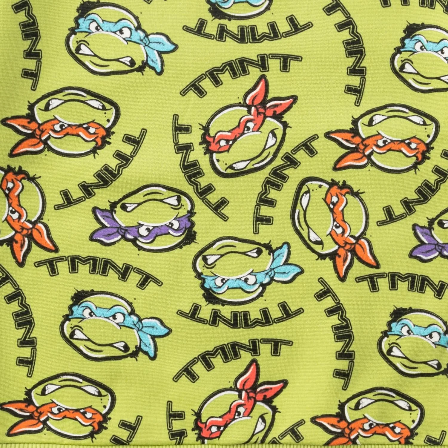 ست دو تکه بلوز و شلوار پسرانه لاک‌پشت‌های نینجای نوجوان نیکلودئون - سبز