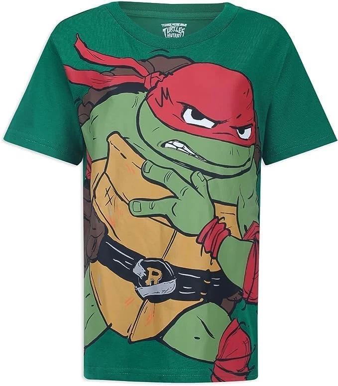 ست تی‌شرت آستین کوتاه 4 عددی پسرانه نیکلودئون برای کودکان بزرگ