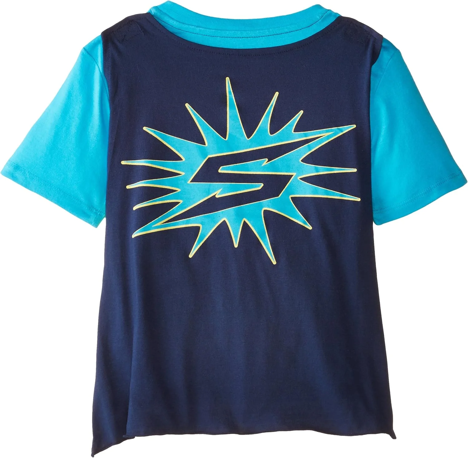 تی شرت پسرانه نیکلودئون طرح باب اسفنجی با شنل