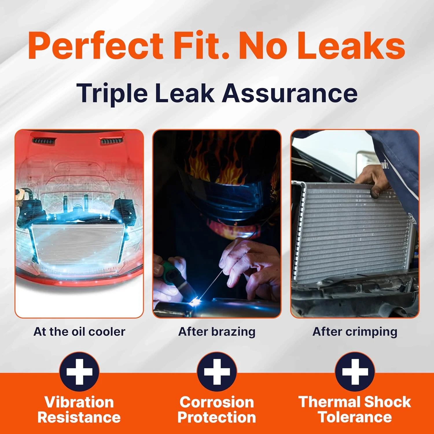 رادیاتور با هسته ضخیم 1 1/4 اینچی | سازگار با ولوو XC90 XC60 XC70 1.6L 2.0L L4 2.5L L5 2.9L 3.2L 3.0L L6 4.4L V8 | سازگار با VO3010119 8603619 86036191 312935505