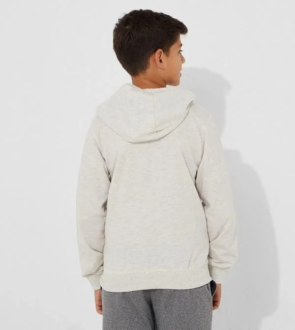 هودی کژوال طوسی نئون طرح‌دار بچگانه - سایز 9-10 سال