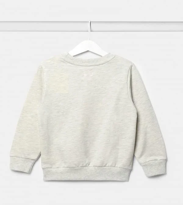 پلیور پسرانه طوسی نئون طرح دار - سایز 2-3 سال پلیور پسرانه طوسی نئون طرح دار - سایز 2-3 سال