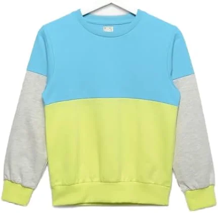 پلیور پسرانه رنگی نئون آبی - سایز ۱۱-۱۲ سال پلیور پسرانه رنگی نئون آبی - سایز ۱۱-۱۲ سال