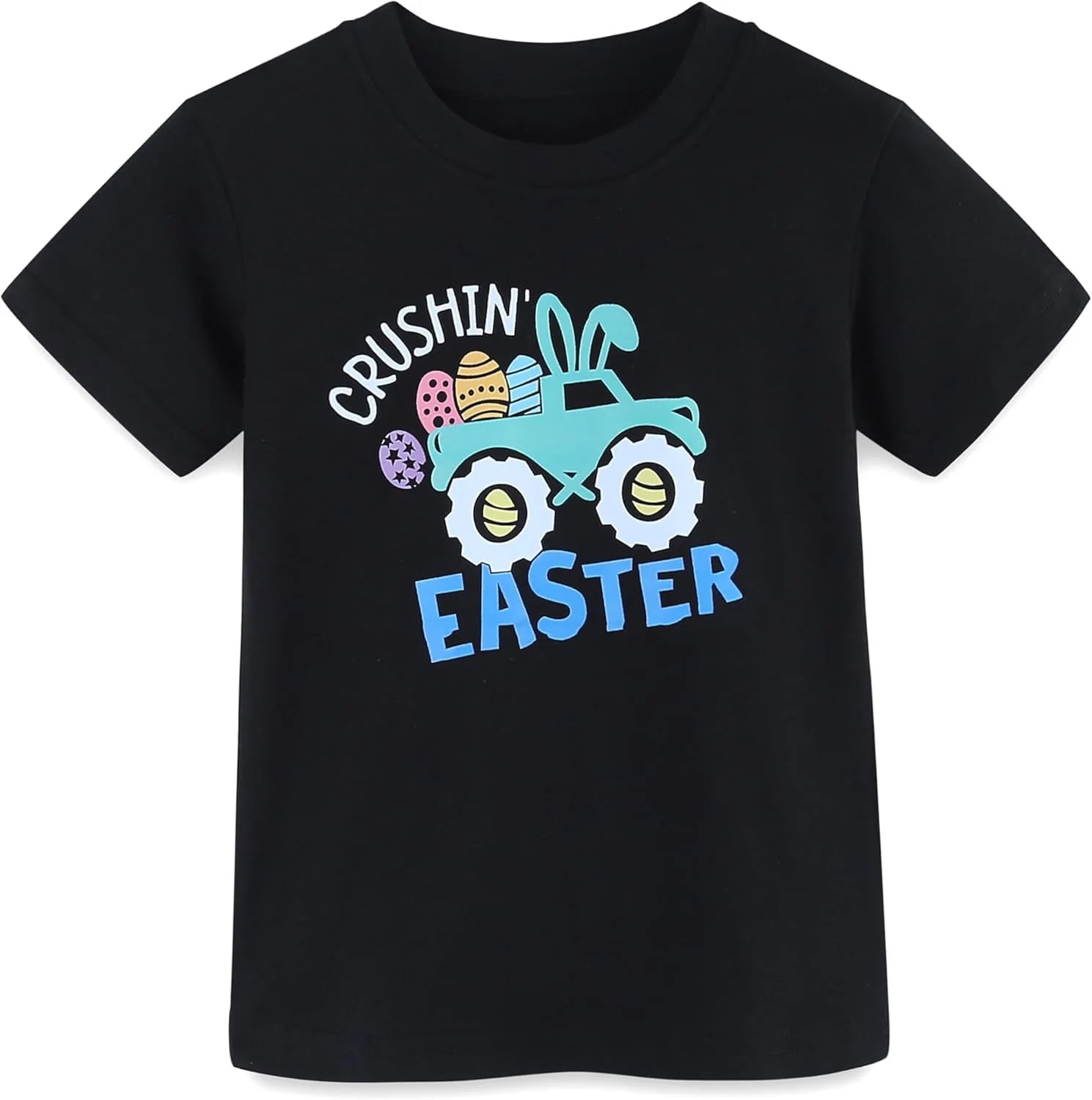 تیشرت عید پاک برای کودکان پسر و دختر، طرح خرگوش و تراکتور تیشرت عید پاک برای کودکان پسر و دختر، طرح خرگوش و تراکتور