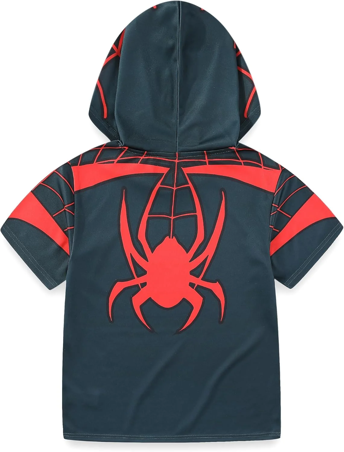 ست تیشرت آستین کوتاه کلاهدار ورزشی و شورت توری اکتیو پسرانه مارول برای بچه های بزرگ (بسته 2 عددی) ست تیشرت آستین کوتاه کلاهدار ورزشی و شورت توری اکتیو پسرانه مارول برای بچه های بزرگ (بسته 2 عددی)