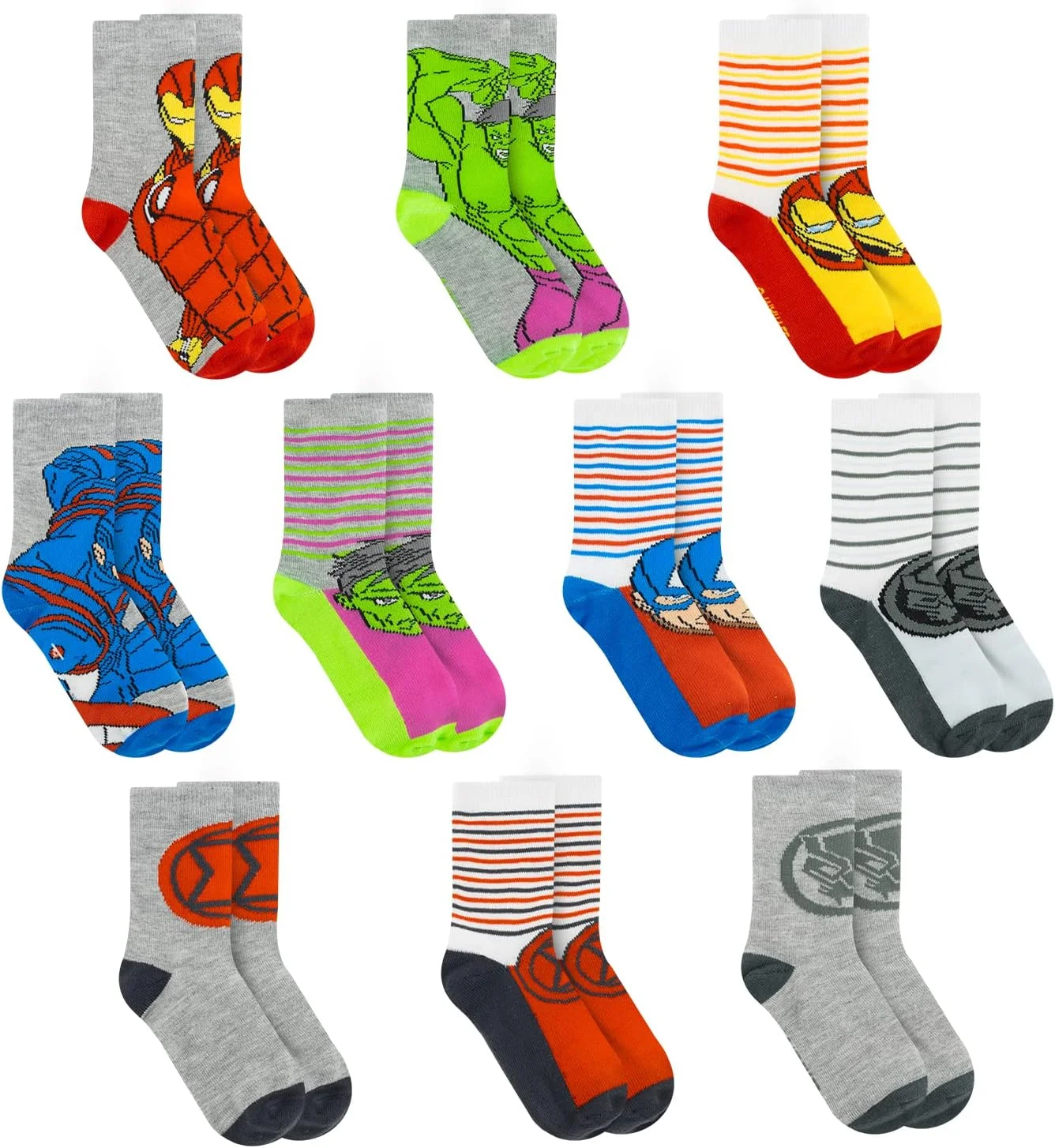 جوراب پسرانه قهرمانان مارول، جوراب کودک نوپا و جوراب بچه گانه، جوراب پسرانه با کیفیت و جوراب انتقام جویان