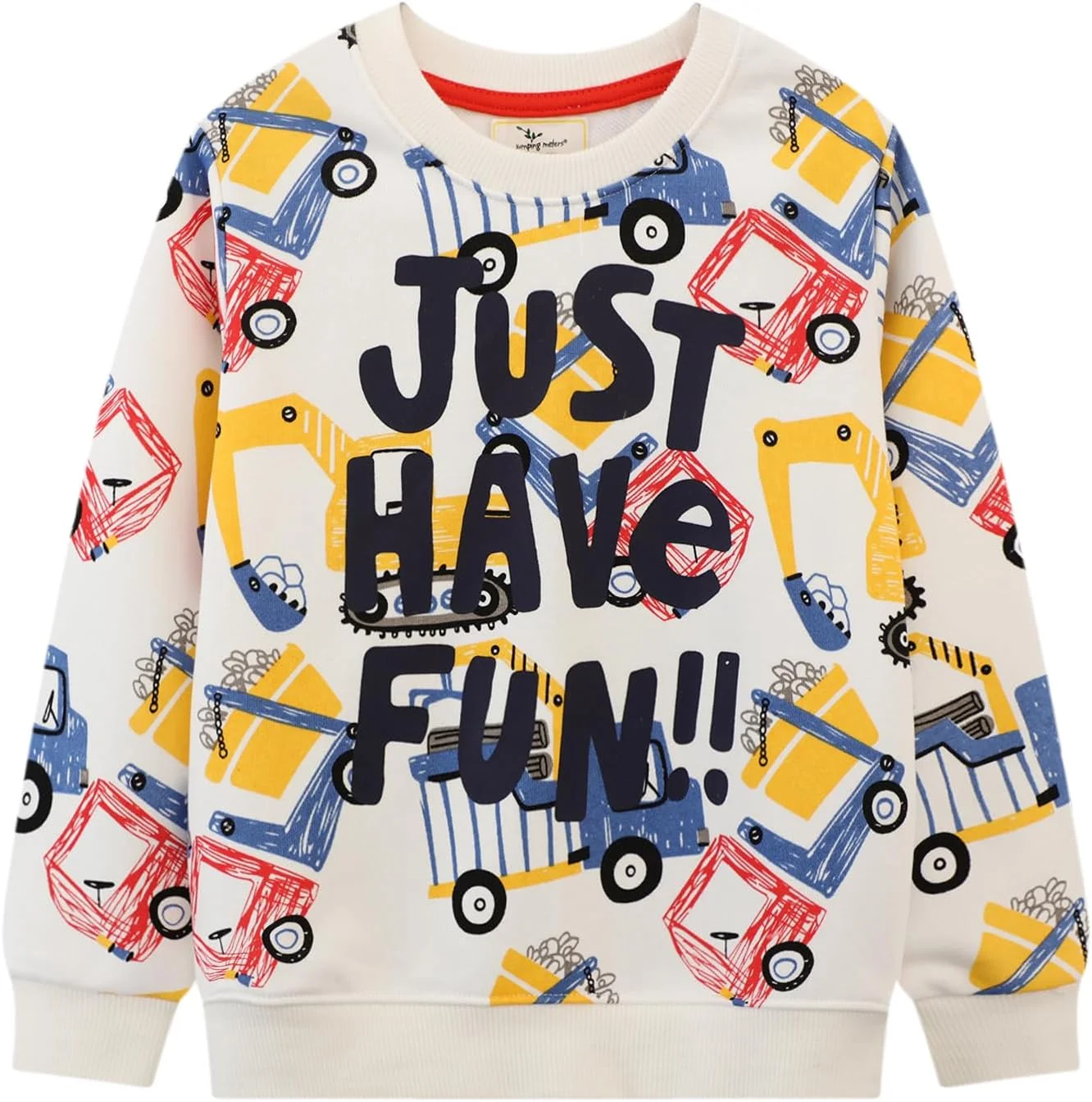 سویشرت پسرانه LXKA طرح بیل مکانیکی، لباس بچه گانه طرح تراکتور، دایناسور، کوسه، تاپ های زمستانی کودک نوپا، لباس کودک، لباس خواب، تی شرت آستین بلند 100% پنبه مناسب سن 1 تا 7 سال