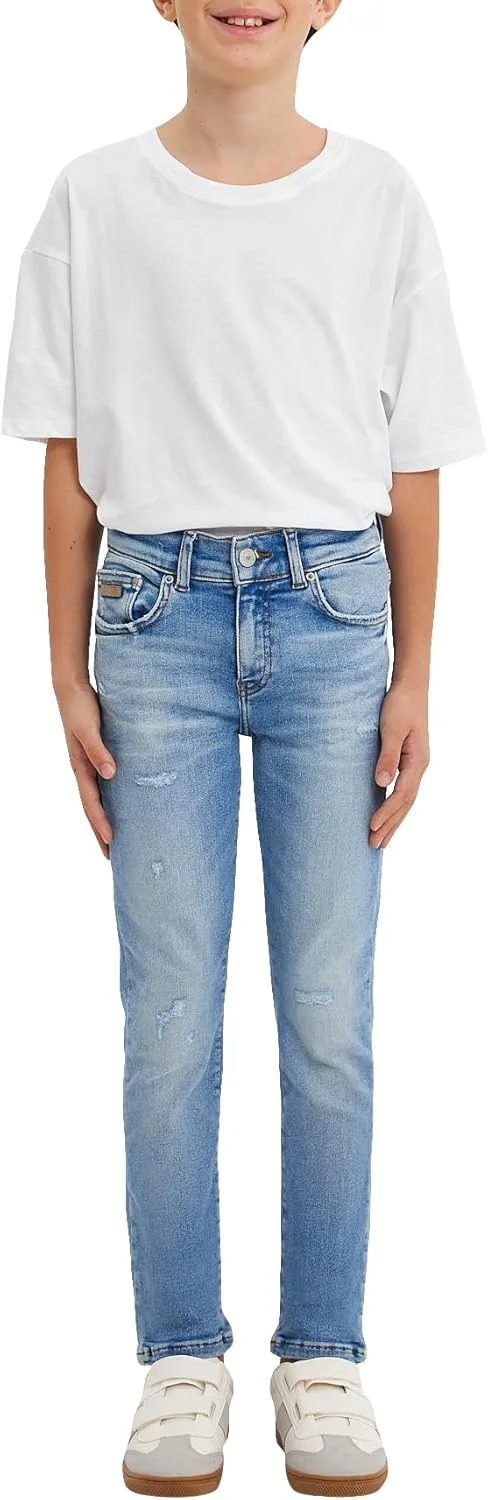 شلوار جین پسرانه LTB مدل Jim B آبی - سایز ۱۱۶