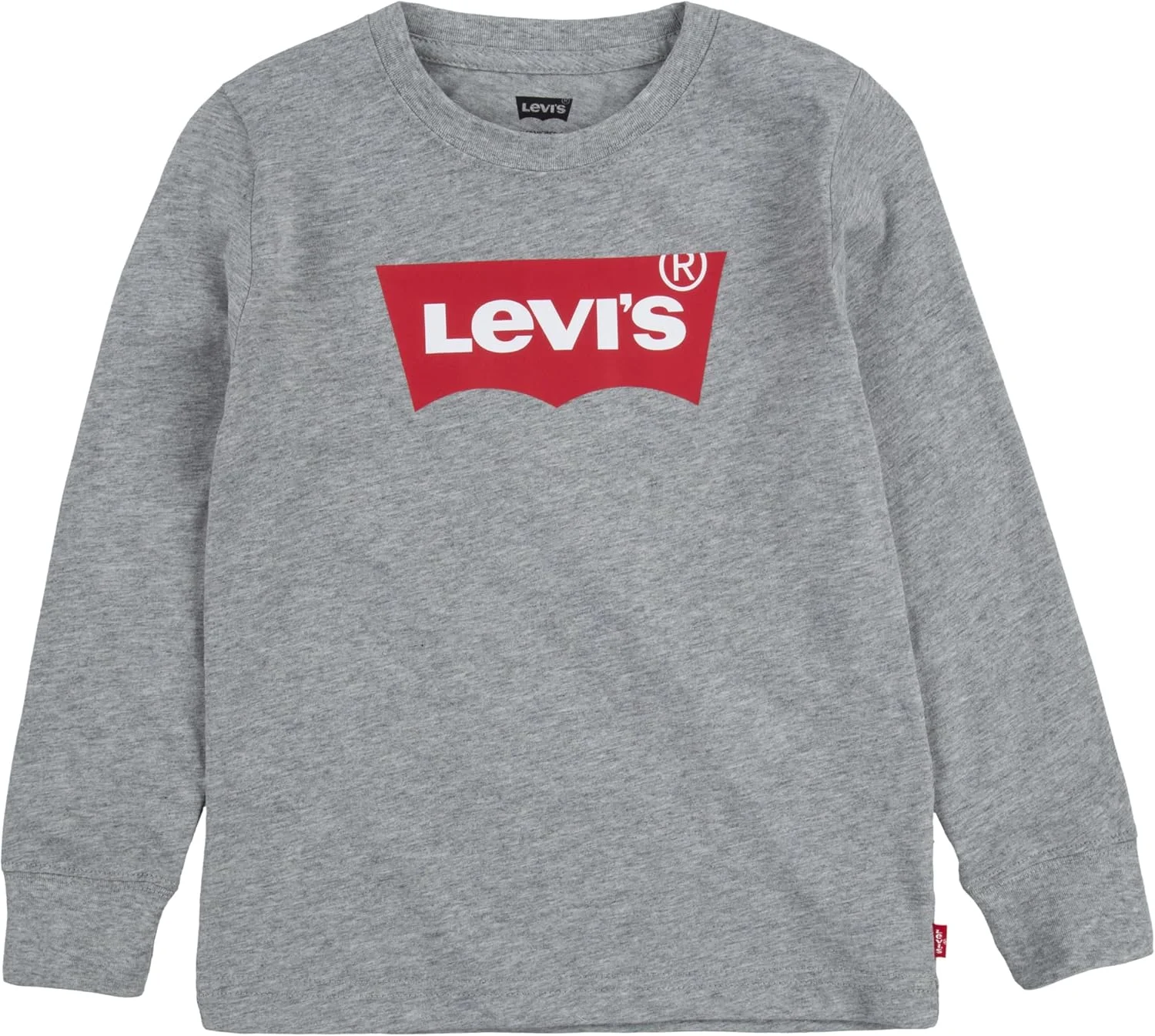 تی شرت آستین بلند پسرانه Levi's مدل Lvb L/S Batwing (تک بسته)