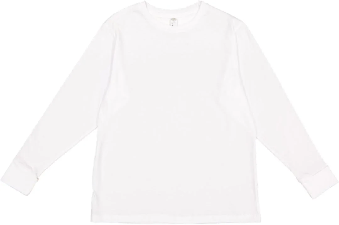 تی شرت آستین بلند یقه گرد نخی بچگانه