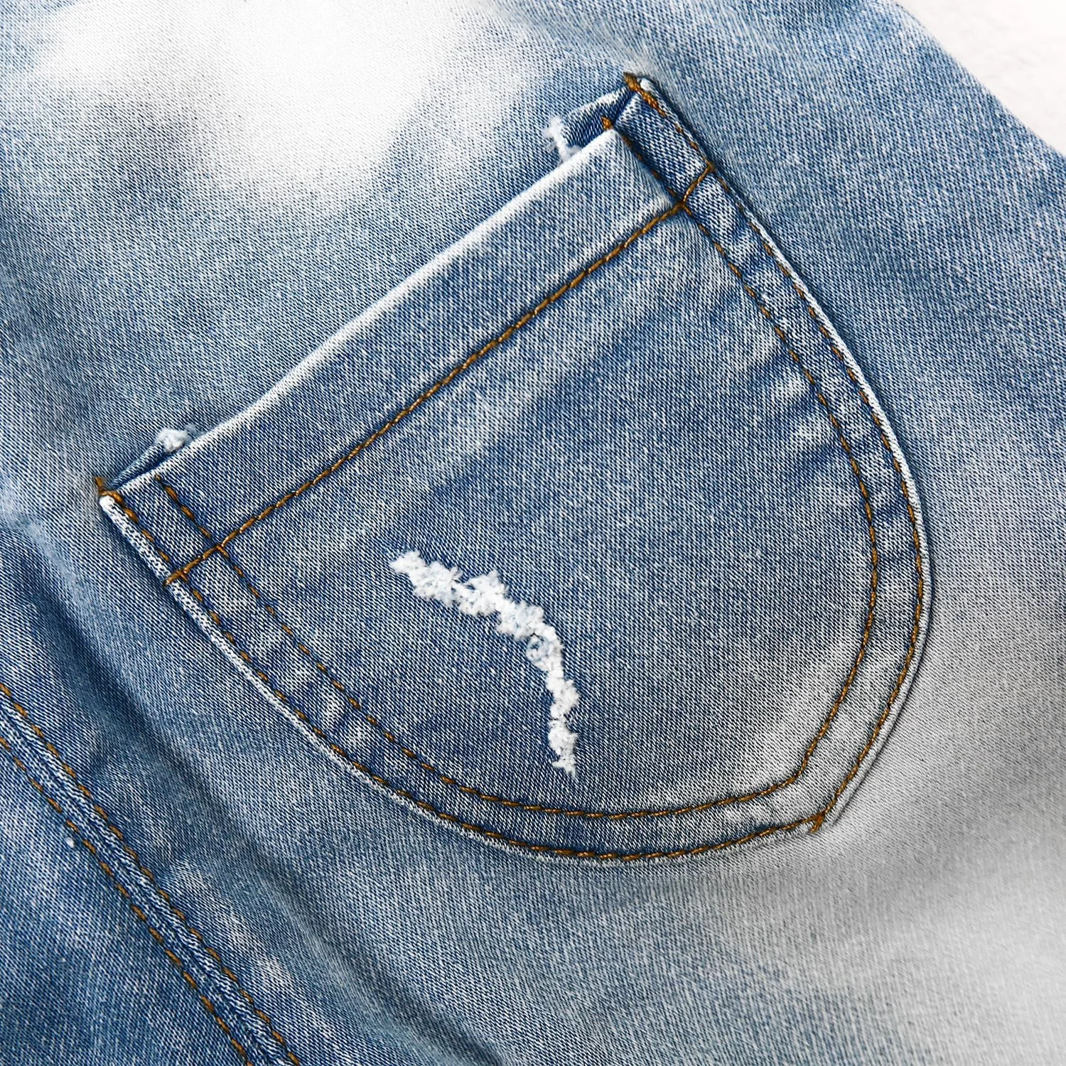 Kidscool سرهمی جین با آستر چهارخانه برای نوزادان و پسران/دختران کوچک