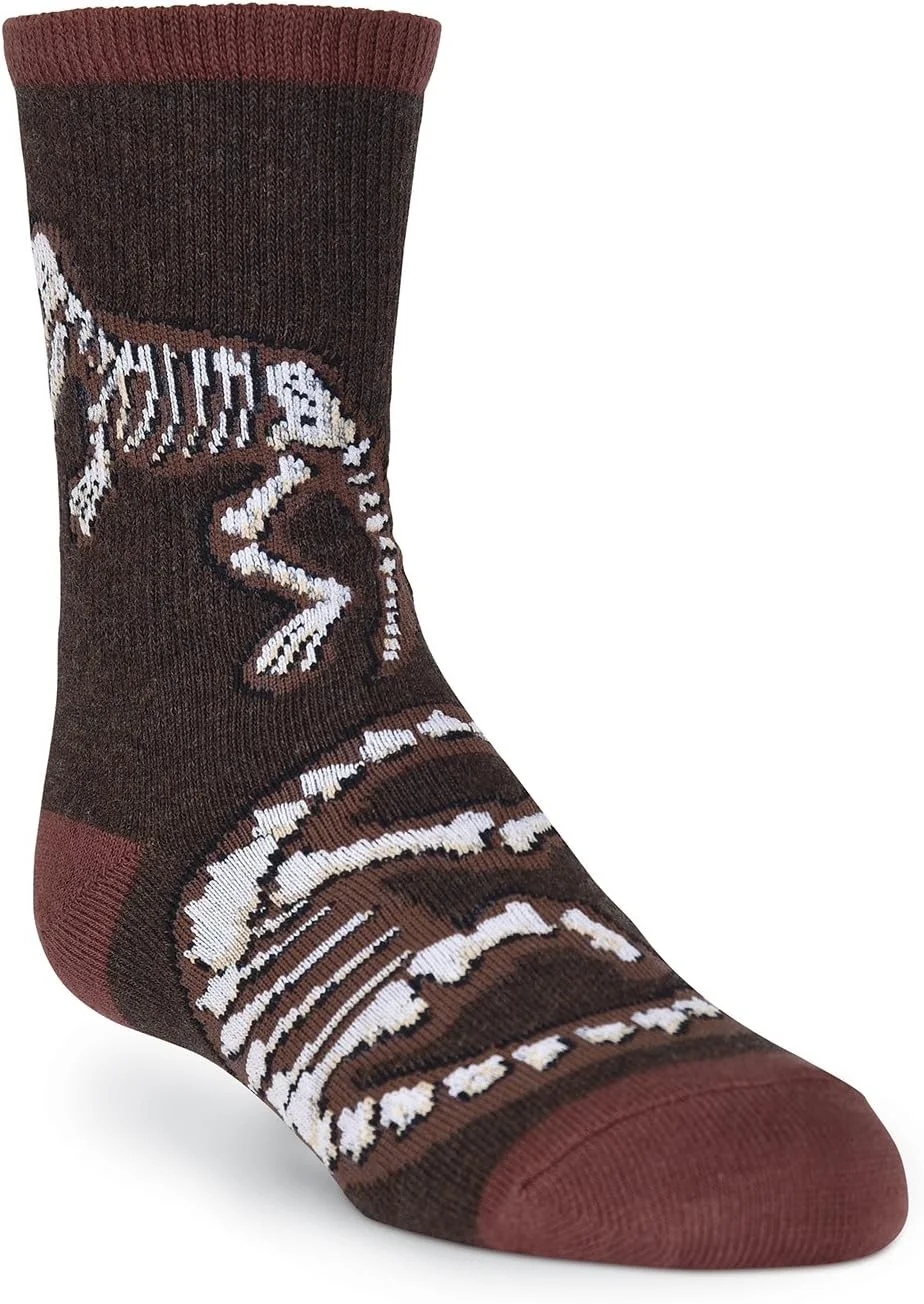 جوراب ساقدار طرح دایناسور بچه گانه کی. بل، BRHTR، سایز کفش: 11-14، Brhtr، سایز کفش: 11-14