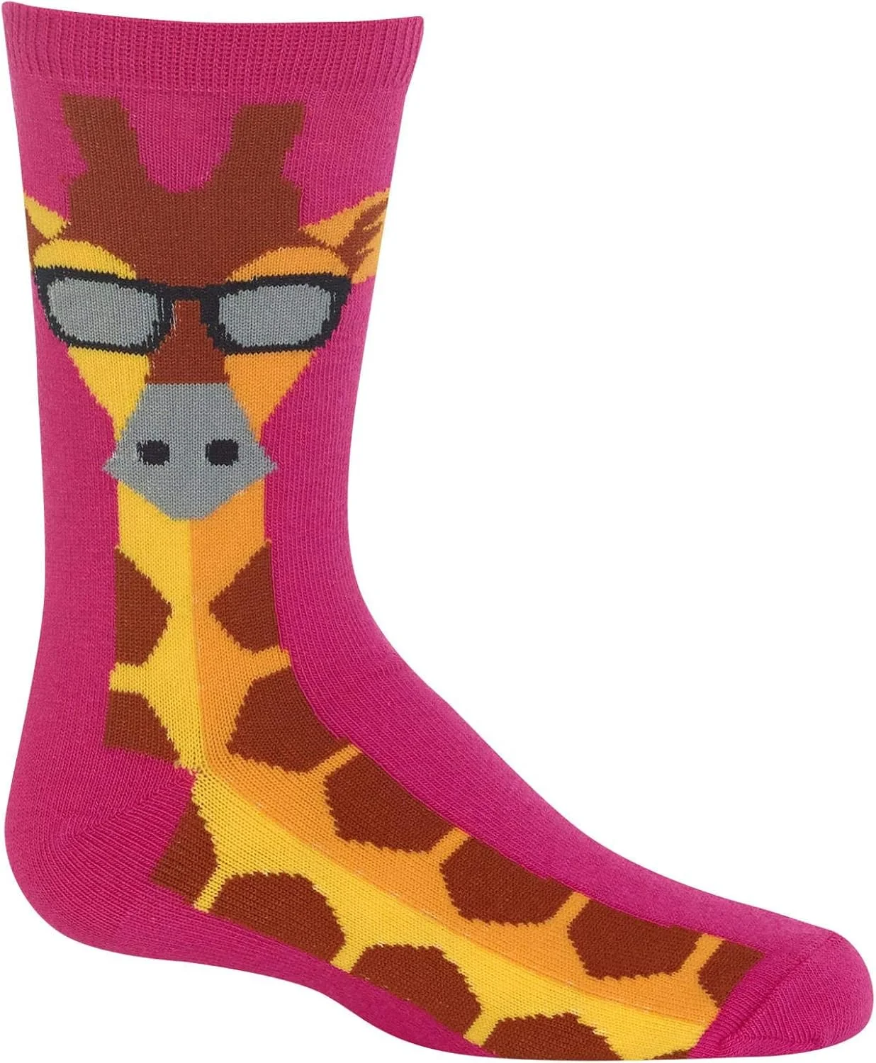 جوراب بچگانه طرح زرافه هات ساکس، یک جفت، صورتی روشن