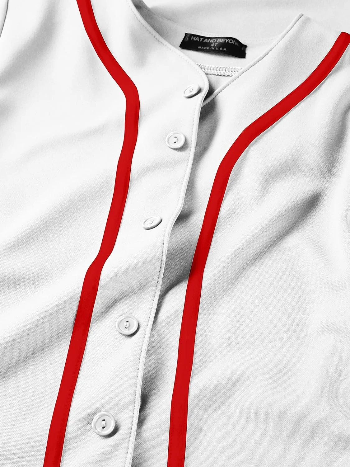 تی شرت های بیسبالی کلاه و فراتر از آن برای کودکان، لباس فرم تیمی، مدرسه تربیت بدنی، لیگ