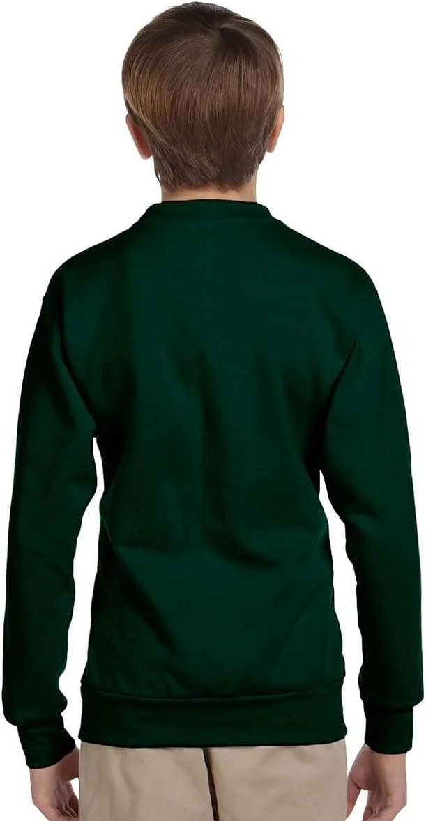 سویشرت پشمی یقه گرد پسرانه Hanes Big Cotton