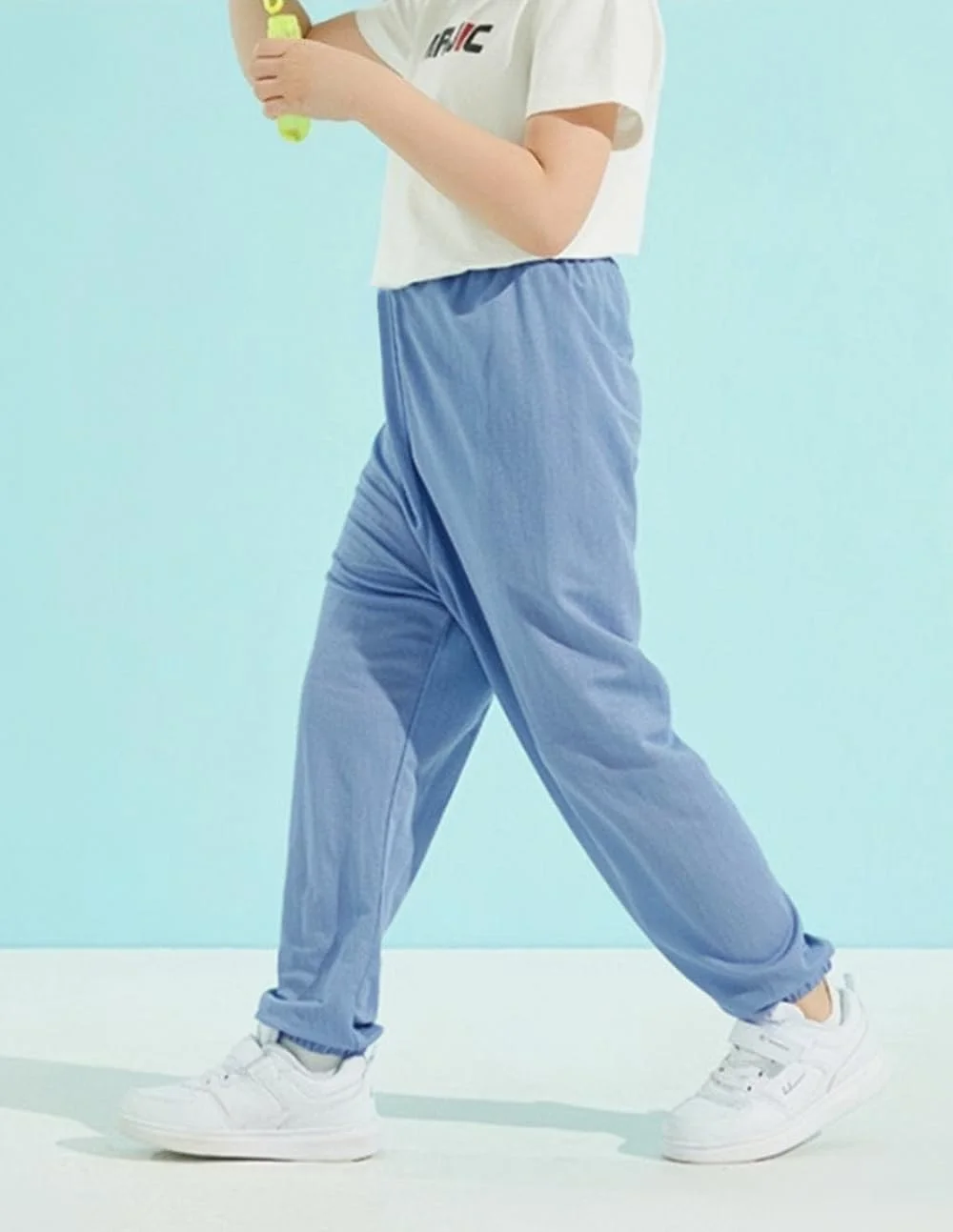 شلوار راحتی پسرانه، مناسب مدرسه، جنس لینن و دارای کمر کشی، سایز ۲ تا ۷ سال